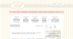 Desktop Screenshot of blushvictoria.com